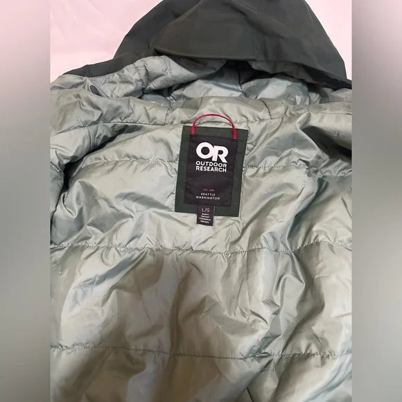 Men's Pre Loved Outdoor Research Mens Tungsten II Jacket Size Large - Picture 3 of 6